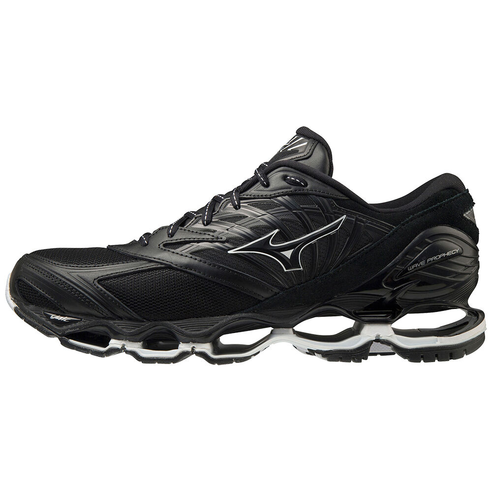 Mizuno Wave Prophecy LS Kuro Férfi Teremcipő Fekete/Fehér AFV381529